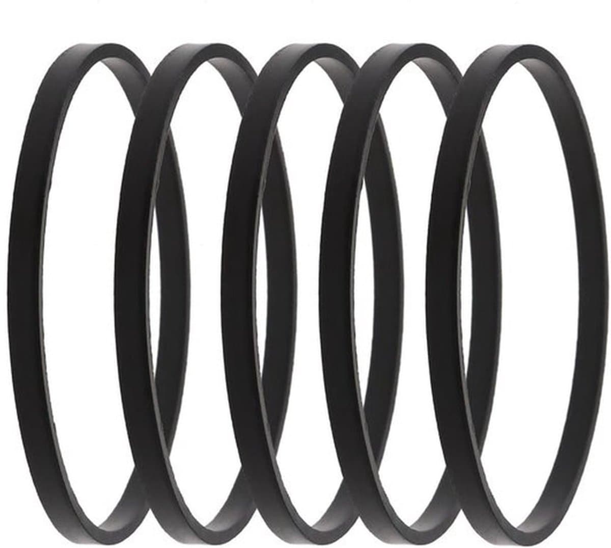 Afdichtingen Rubber 5 Stuks - Vervangende Afdichting - Buitendiameter 47 mm - Binnendiameter 45 mm - Compatibel met Tecumseh Grasmaaiers - MPN 631028/29630121 - Rubberpakking — afbeelding 1