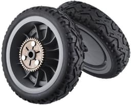 Grasmaaier Achterwiel 8 Inch - 2 Stuks - Vervangt OEM 107-3709 - Geschikt voor Toro Modellen - Naaf 1/2" - Tandwiel 42 Tanden - Grasmaaierwiel — thumbnail 3