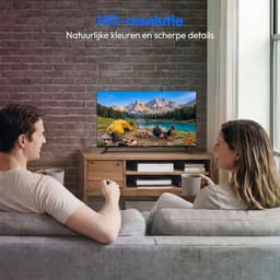MEDION 80 cm (32 Zoll) HD Fernseher (Triple Tuner Receiver DVB-T2 DVB-C DVB-S2, 2 x HDMI, USB, Mediaplayer, VESA, CI+, MD 832002) — thumbnail 4