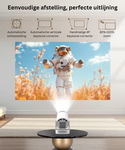 Zavio® Mini Beamer - Mini Projector - Beamer 4k — thumbnail 5