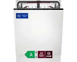 AEG FSE76607P EcoLine 7000 serie - Inbouwvaatwasser - GlassCare - QuickLift - 13 couverts - - Energielabel A
