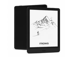 ITRONIQ E-Reader 6 Inch - 32GB Opslag - Android - Wifi - Bluetooth - Voorleesfunctie - Google Play & Kindle Ondersteuning - Zwart