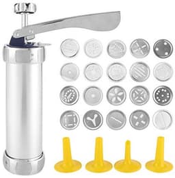 Cookie Press Cutter Maker met 20 Koekjesvormen en 4 Sproeiers — thumbnail 1