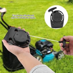 Repeteerstarter Hoogwaardige Vervanging - Grasmaaier - Motor - Duurzaam - Hoge Hardheid - Goede Sterkte - Startmotor — thumbnail 3