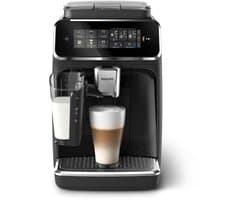 Philips 3300 Series LatteGo EP3341/50 - Espressomachine - 5 Soorten Koffie + Heet Water - Zwart / Chroom - + AquaClean Filter