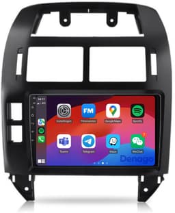 CarPlay autoradio geschikt voor Volkswagen Polo | 2002 t/m 2009 | Android 13 | Draadloos Apple CarPlay & Android Auto | 2GB + 32GB | QuadCore processor | Denago DNG-A239 | 2025 model | 2002 2003 2004 2005 2006 2007 2008 2009 | Bluetooth & Wifi — thumbnail 1