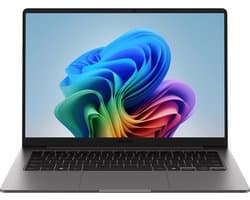 Samsung Galaxy Book6 Copilot+ PC Intel Core Ultra 5 325 Laptop 35,6 cm (14) WUXGA+ 32 GB LPDDR5x-SDRAM 512 GB SSD Wi-Fi 6E (802.11ax) Windows 11 Pro US International Grijs