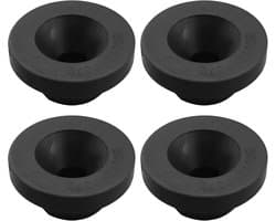 3L - 4 stuks rubberen bumpers voor luchtfilter 036129689B compatibel met A1 A3 A6 Q3 TT compatibel met Altea Ibiza compatibel met Fabia Octavia Rapid Roomster