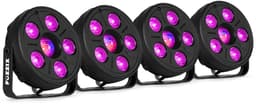 BeamZ huisfeest partyset - Met 4 discolampen en RGB laser - Ideaal voor kinderfeestjes - Pakket S — thumbnail 2