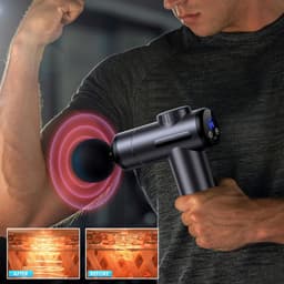 Spier Massager Gun - Massagepistool Percussie - Spierherstel Bevorderen - 99 Instelbare Snelheden - 17 x 7 x 23 cm — thumbnail 3