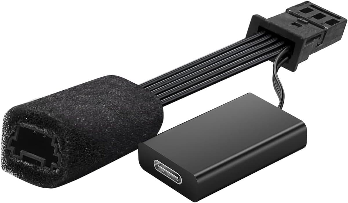 Thijox - Dashcam Power Adapter 3-Pin (Model B) voor Volvo C40 Recharge, S60, S90, V60, V90, XC40, XC60, XC90 - GPS Radar Mirror Camera Adapter, Verbin — afbeelding 1