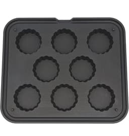 Tartelette Vorm - Gegolfd - 84/71 mm - 8 stuks — thumbnail 3