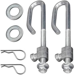 Decklift Hangstang-set - Vervangt onderdeelnummers GX24864/GX21718 - Compatibel met E-serie en D-serie - Hoge kwaliteit - Voor diverse modellen - Inclusief bevestigingsmaterialen - Hefframe — thumbnail 1