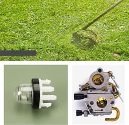 SnelShoppen - 5 Stuks Grasmaaier Primer Lampen Carburateur Brandstofpomp Voor STIHL TS410 TS420 Blazers BR350 BR430 BR450 SR430 SR440 — thumbnail 3