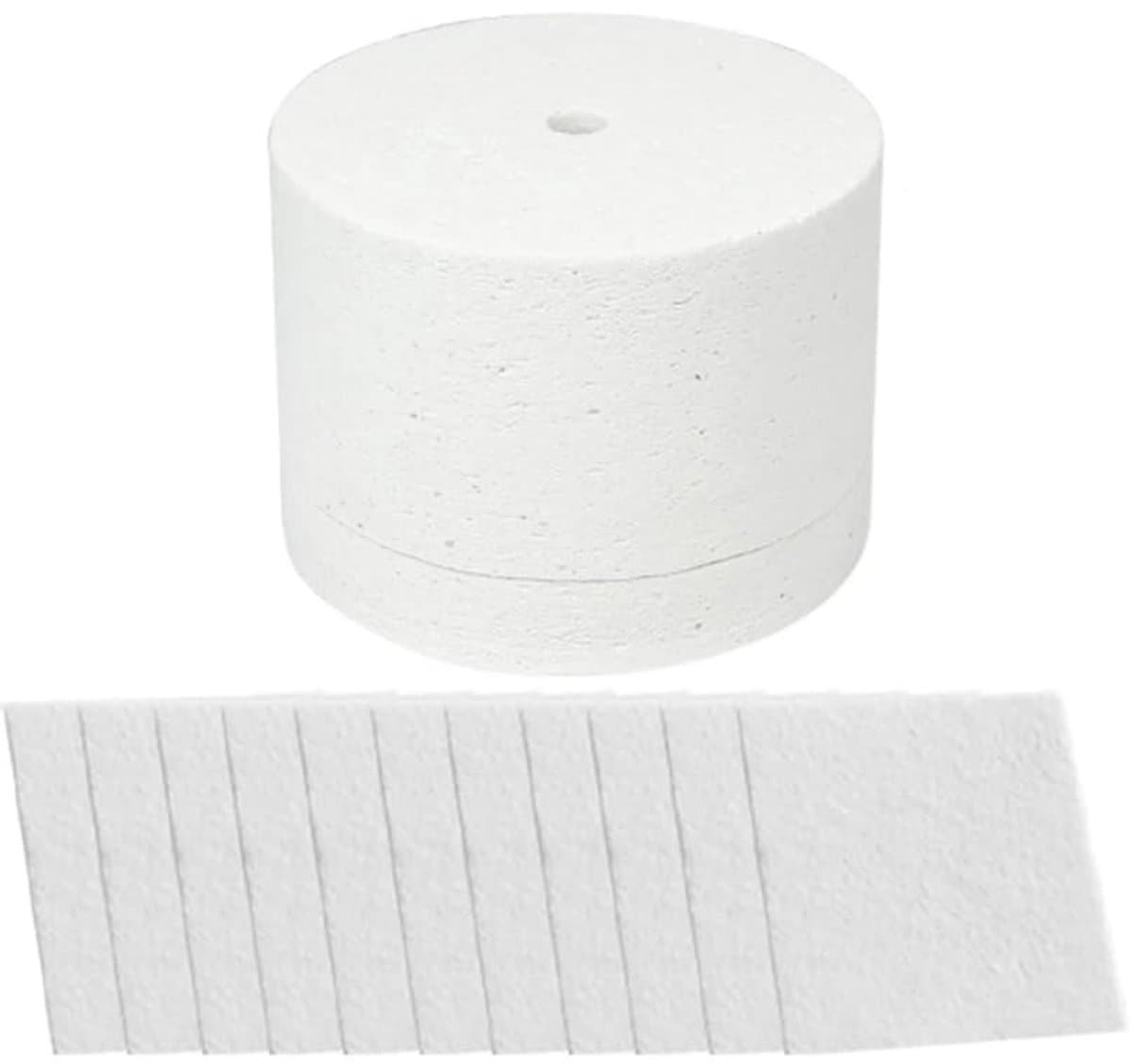 Dailygoods- Glasfusie Professionele Magnetronoven - Keramische Vezel - Afmetingen 12 x 8,3 cm - Inhoud 1 Oven - 10 Papier - Geschikt voor Hoge Temperatuur - Glasoven — afbeelding 1