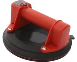 Elektrische Zuighaak - Tegel Lifter - Materiaal Transport - Digitaal Display - 20 cm Doorsnede - Rood