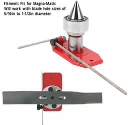Dailygoods- Mesbalancer - Wandmontage - Precisie Magnetische Mesbalancer - Geschikt voor Messen van 5/16 Inch tot 1-1/2 Inch - Hoge Prestaties - 120 lbs Trekmagneet - Messenbalancer — thumbnail 2