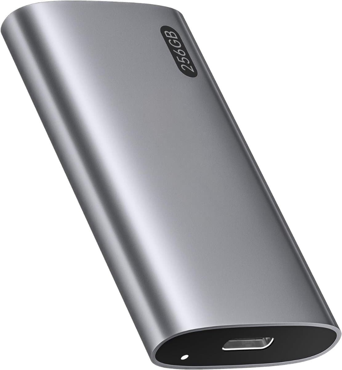 QORA® SSD Externe Harde QORAijven - SSD Externe Harde QORAijf - Grijs - ‎7cm x 4cm x 2cm — afbeelding 1