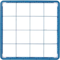 Afwasmand Verhoger - Mand Bodem - Vaatwasser Gebruik - 16 Compartimenten - 50x50x6cm - Grijs — thumbnail 3