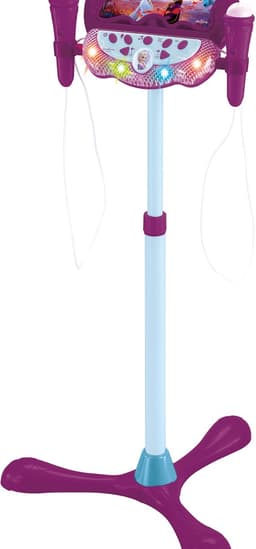 Frozen Verstelbare Standaard met 2 Microfoons met Stemeffecten, Verlichting, Luidspreker, Bluetooth — thumbnail 4