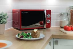 Magnetron - Solo magnetron - Maaltijden opwarmen - Compact model - 17 liter - Rood — thumbnail 5