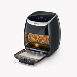 Airfryer Multi - Hete Lucht Oven - Gezond Koken - Veelzijdige Bereiding - 11 Liter - Zwart — thumbnail 5
