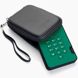 Externe SSD - Draagbare Harde Schijf - Veilige Data Opslag - Hardware Encryptie - 128 GB - Groen — thumbnail 4