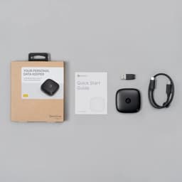 Persoonlijke Backup Hub - Draadloze Opslag - Bestanden Overzetten - Lokale Opslag Zonder Abonnement - 2 TB - Zwart — thumbnail 4