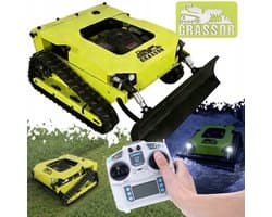 Grassor TerraForce 800T-G22EMP Robotmaaier Rupsband - Hybride 800 mm - Loncin 608cc 22HP - 2×800W