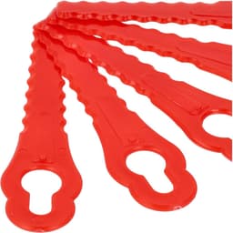 Reservemessen - Grasmaaierbladen - Gazon Onderhoud - Snelle Vervanging - 5 stuks 85mm - Rood — thumbnail 2