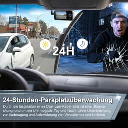 Dashcam Hardwire Kit - USB-C - 24-uurs Parkeermodus - Laagspanningsbeveiliging - Voor Alle Voertuigen — thumbnail 2