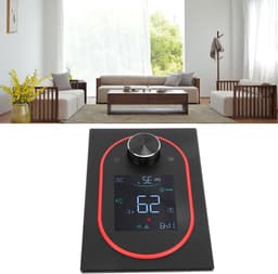 Slimme Thermostaat - Verwarmingsthermostaat Programma - Energie Besparen - APP Bediening - 130 x 88 mm - Zwart — thumbnail 5