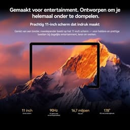 Blackview ZENO5 Tablet - 12GB RAM - 128GB ROM- 8300mAh- Android 16 - Oranje — thumbnail 3