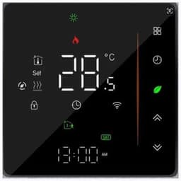 Intelligente Thermostaat - App Gestuurd - Comfort Verhogend - Weeks schema - 10.8 x 9.8 cm - Zwart — thumbnail 5