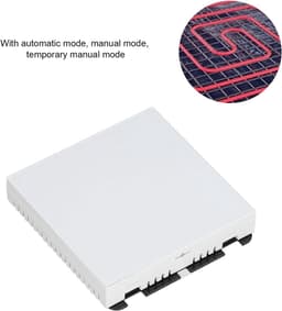 Digitale Thermostaat - Verwarmingscontroller - Energie Besparen - App Bediening - 86x86 mm - Wit — thumbnail 3