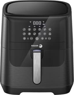 Airfryer - Heteluchtfriteuse - Gezond Koken - Olievrij - 7 liter - Zwart — thumbnail 1