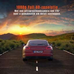 KAD® Dashcam - Voor & Achter Camera - Dashcam Auto - Zwart - 14cm x 12cm x 9cm — thumbnail 3