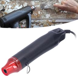 Portable Hot Air Gun, Mini Hot Air Gun 200℃ 390℉ ABS Plastic Exterior for DIY Projects(European Standard 230V) - ShopVlot — thumbnail 2