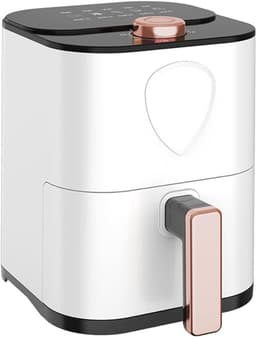 Luchtfriteuse - Heteluchtoven Elektrische Oven - Gezond Frituren - 360° Rapid Thermal Cycle - 5 Liter - Wit — thumbnail 1