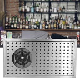 Automatische Bekerwasser - Glasspoeler Bar - Snel Glazen Spoelen - Hoge Druk Reiniging - Middelgroot - Zilver — thumbnail 4
