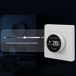 Waterverwarming Thermostaat - Slimme Thermostaatkraan - Temperatuur Regelen - Precisie Controle - AC 95-245V - Wit — thumbnail 4