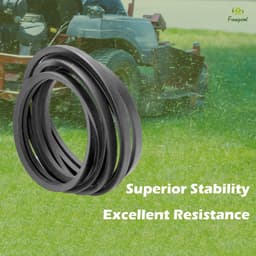 Grasmaaier Riem - Dek Riem - Gazon Onderhoud - Directe Vervanging - 1/2" x 114" - Zwart — thumbnail 3