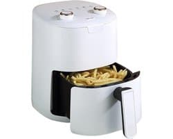 Luchtfriteuse - Olievrije oven - Gezond Koken - Dubbele knop bediening - 3L capaciteit - Wit