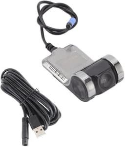 USB Dashcam, 1080P HD DVR Dual Auto Rij Recorder met Loopopname, Nachtzicht, Bewegingsdetectie, ADAS Afstandswaarschuwing Auto Recorder voor Voertuigen — thumbnail 1