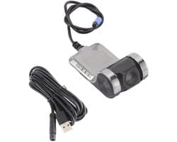 USB Dashcam, 1080P HD DVR Dual Auto Rij Recorder met Loopopname, Nachtzicht, Bewegingsdetectie, ADAS Afstandswaarschuwing Auto Recorder voor Voertuigen
