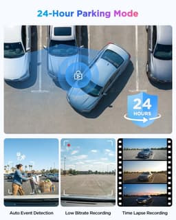 Alleen A119 V3 Dash Cam Front Camera - G-sensor Bewegingsdetectie GPS HDR Verbeterde Nachtzicht Dash Camera - 140° Groothoek, Compact 2.0" LCD-scherm in autocamera voor auto's — thumbnail 3