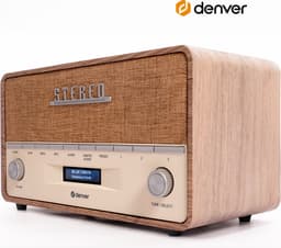 Denver DAB Radio XL - Retro Radio - Bluetooth - DAB+/ FM - Batterijen & Netstroom - DAB36LW — thumbnail 5