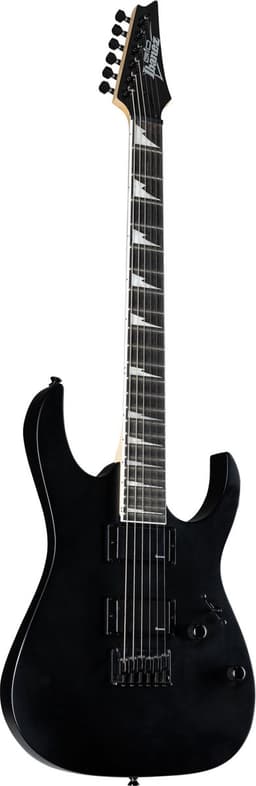 Ibanez GRG121DX - Gitaar - Elektrische - Black Flat - Zwart — thumbnail 1
