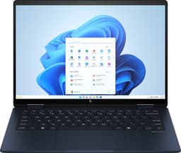 HP ENVY x360 14-fc0675nd Intel Core Ultra 7 155U Hybride (2-in-1) 35,6 cm (14") Touchscreen 3K 32 GB LPDDR5-SDRAM 1 TB SSD Wi-Fi 6E (802.11ax) Windows 11 Home AI PC Blauw — thumbnail 1