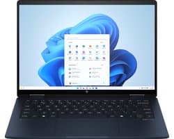 HP ENVY x360 14-fc0675nd Intel Core Ultra 7 155U Hybride (2-in-1) 35,6 cm (14") Touchscreen 3K 32 GB LPDDR5-SDRAM 1 TB SSD Wi-Fi 6E (802.11ax) Windows 11 Home AI PC Blauw